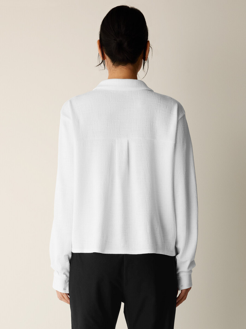 Cross Hatch Stretch Jersey Classic Collar Shirt 4