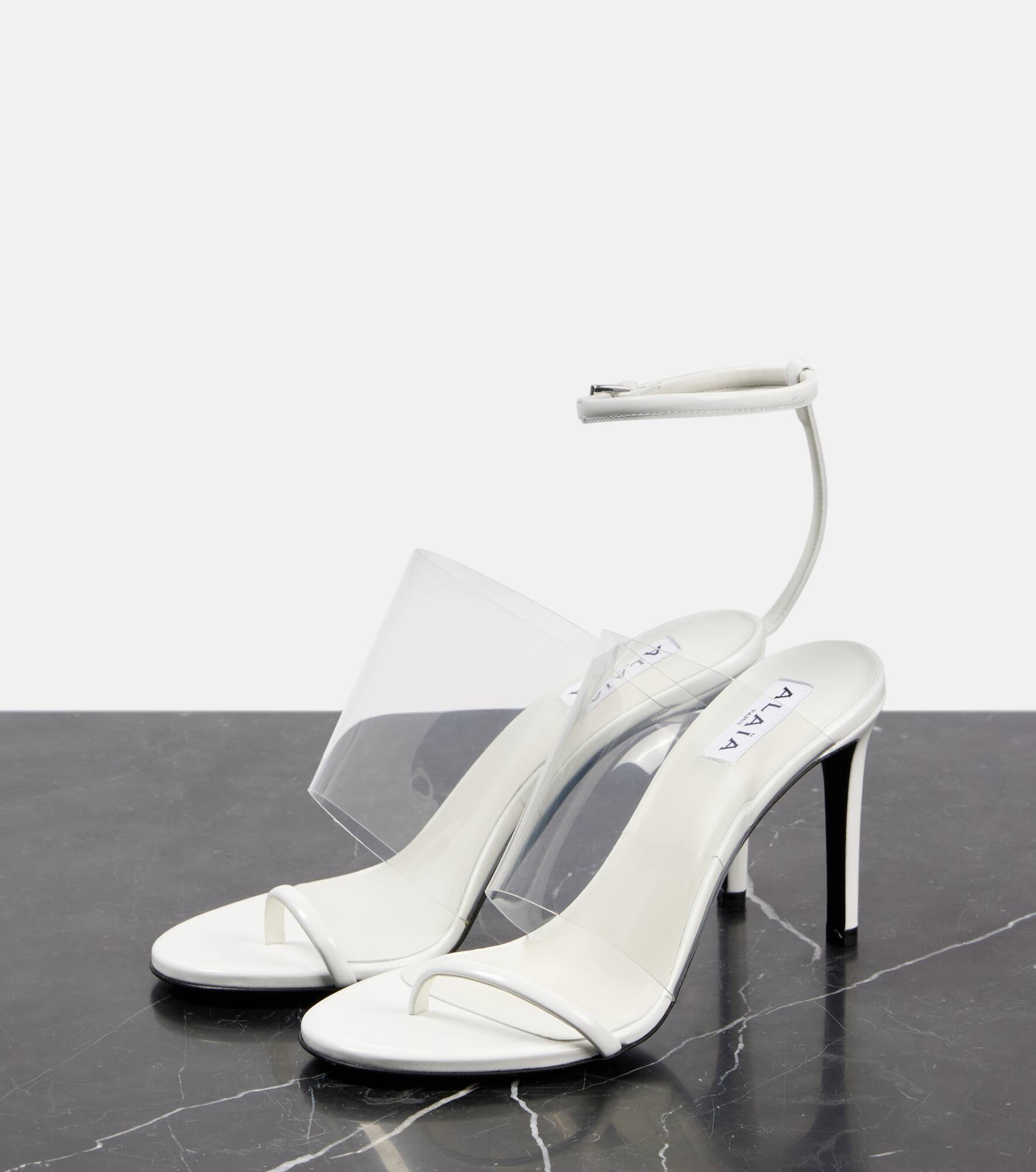 Plexi 90 leather & PU sandals - 4
