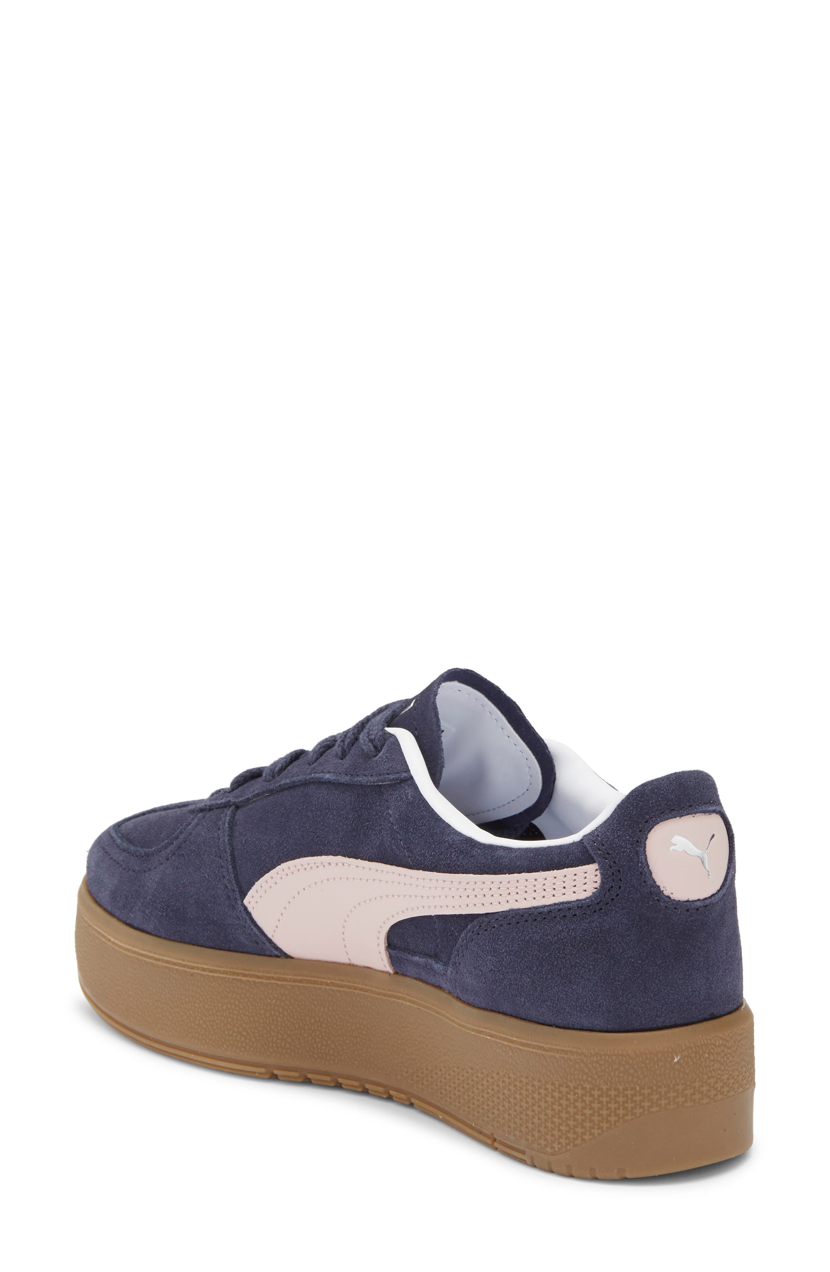 PUMA Palermo Elevata Platform Sneaker in New Navy/Mauve Mist at Nordstrom - 2