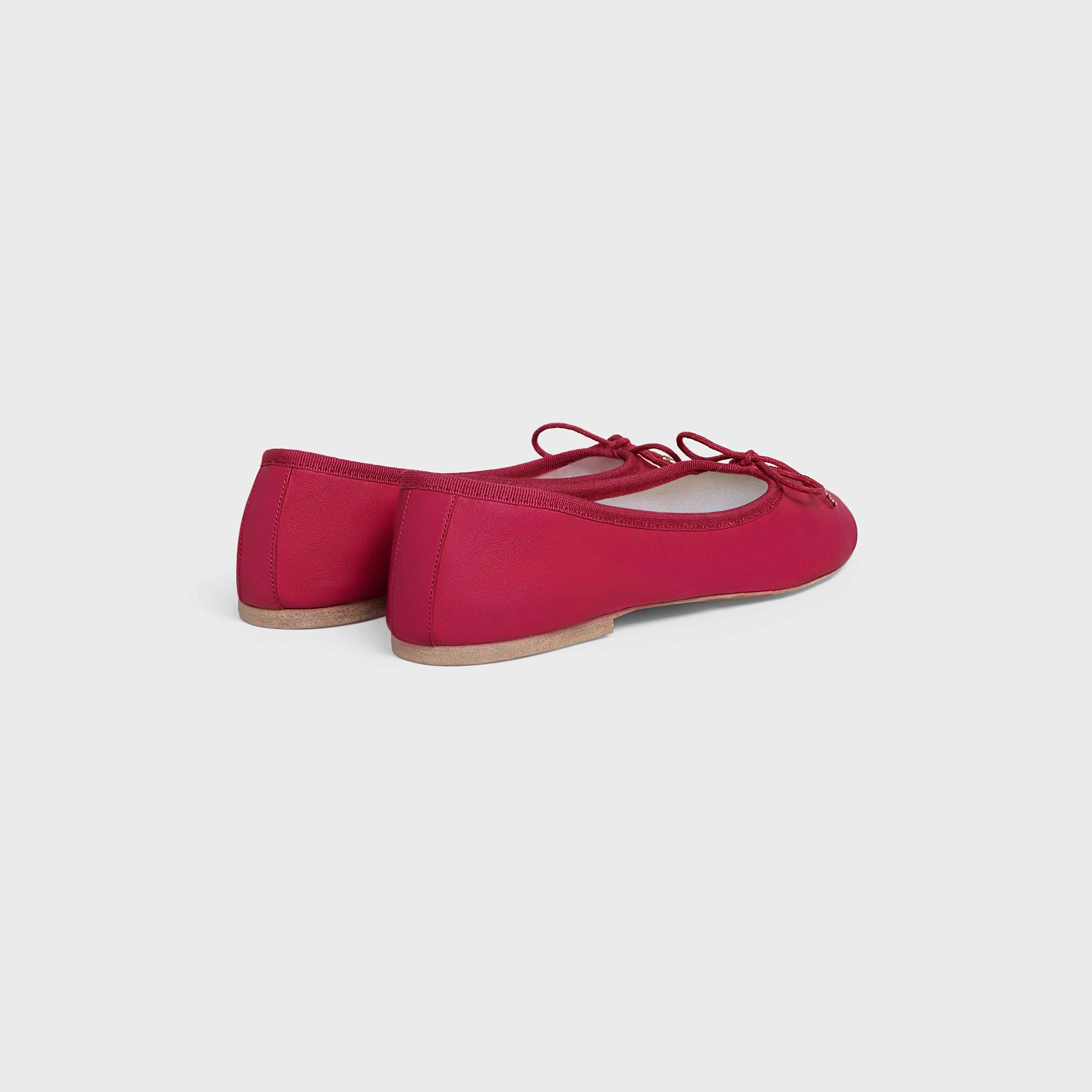 Les Ballerines Celine Ballerina with Laces in Lambskin - 3
