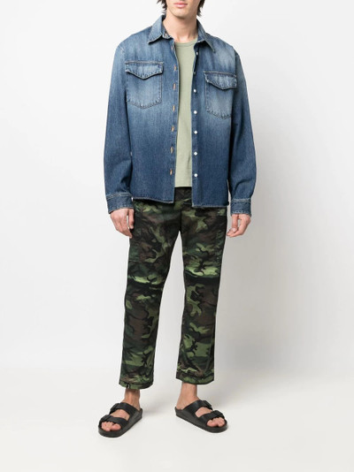 Junya Watanabe MAN camouflage-print cargo trousers outlook