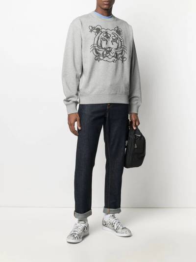 KENZO Bee A Tiger cotton sweatshirt outlook