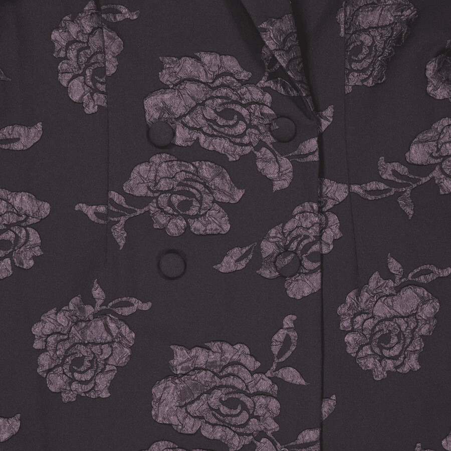 Rotate Ladies 3D Flower Blazer Short Blazer Dress - 2