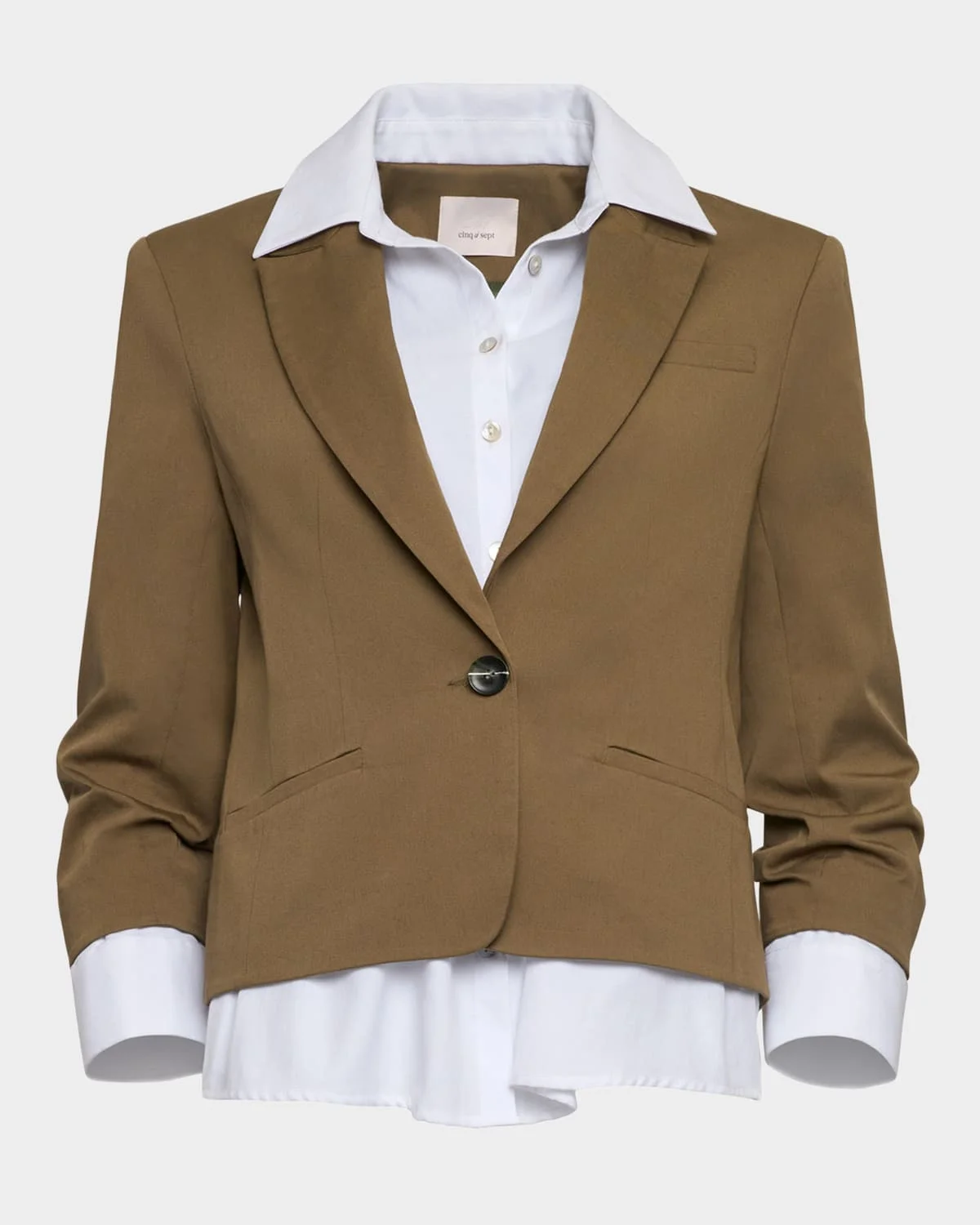 Peri Cropped Combo Jacket - 1