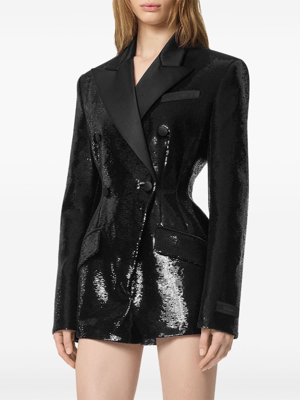Hourglass embellished playsuit - 4