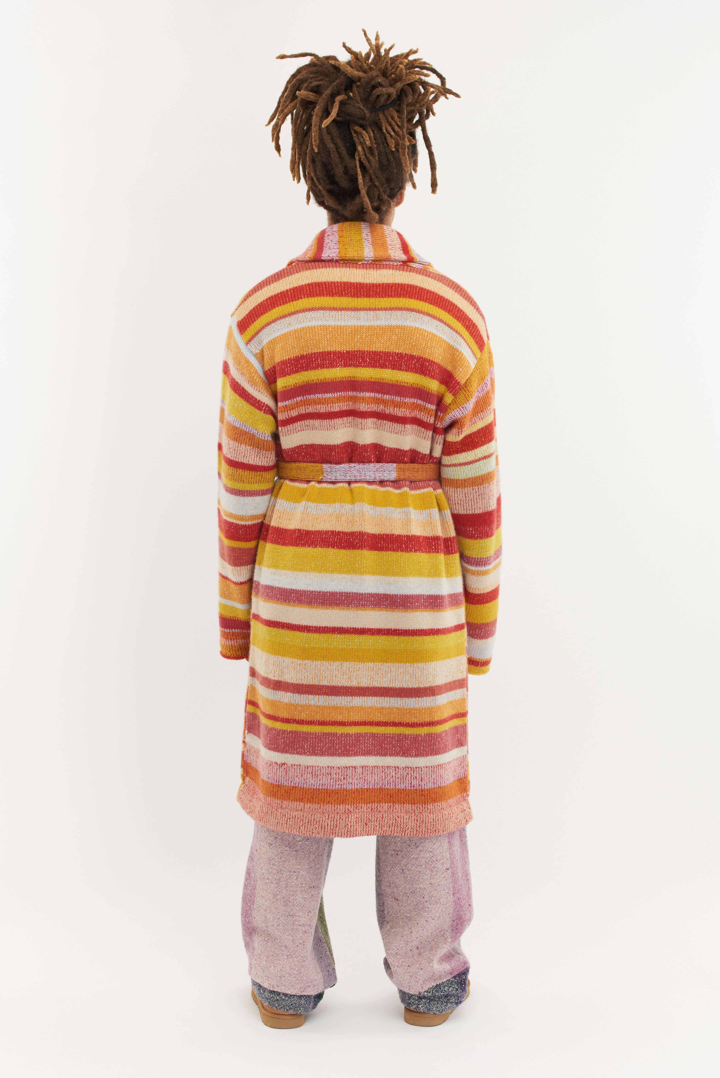 STRIPE SUPER SOFT ROBE - 7