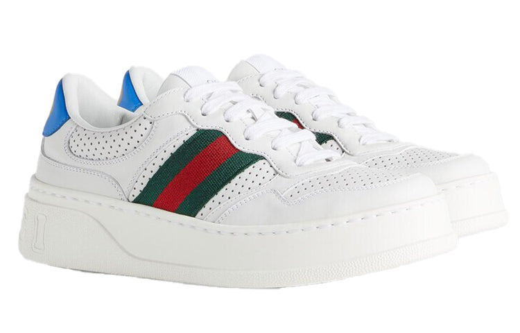(WMNS) Gucci Chunky GG Web Sneaker 'White Blue' 670415-UPG10-9060 - 2