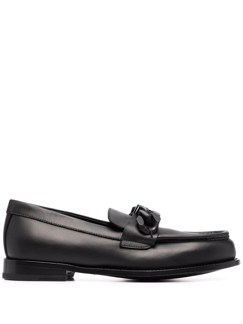 tonal-chain loafers - 1