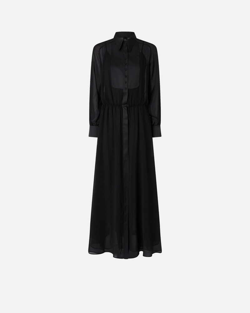 SEMI-SHEER LONG DRESS 1