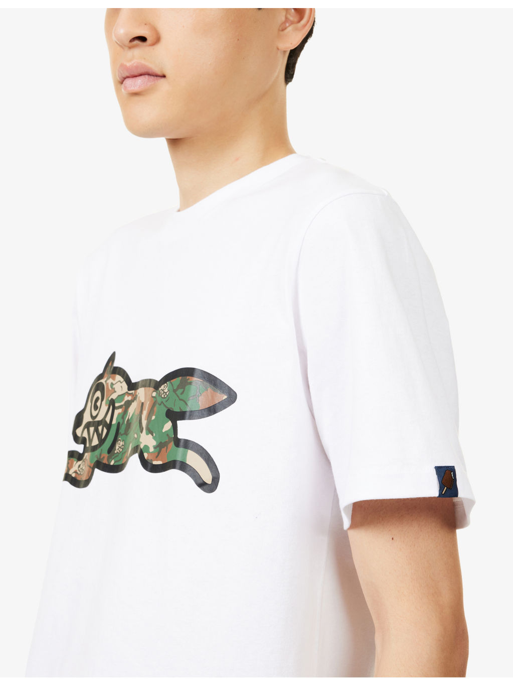 Woodland Running Dog Cotton-Jersey T-Shirt - 5