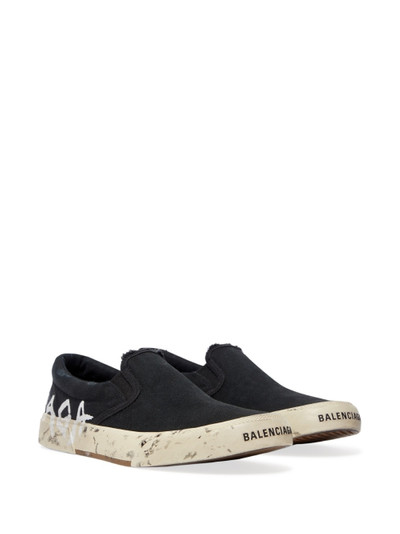 BALENCIAGA Paris slip-on sneakers outlook