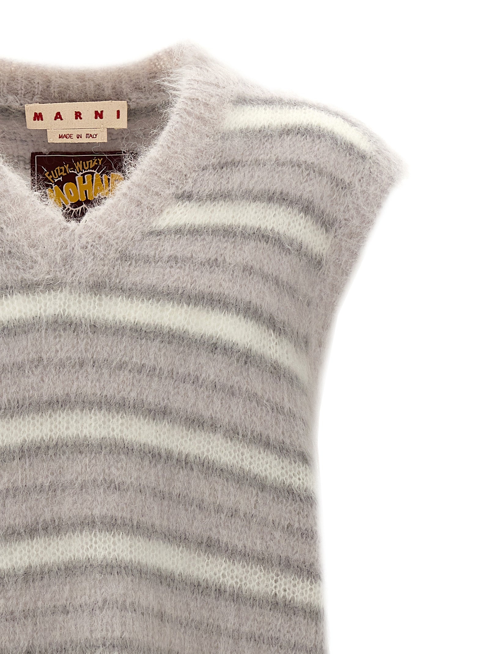 Fuzzy Wuzzy Gilet Gray - 3