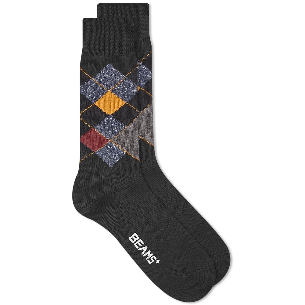 Beams Plus Argyle Sock - 1