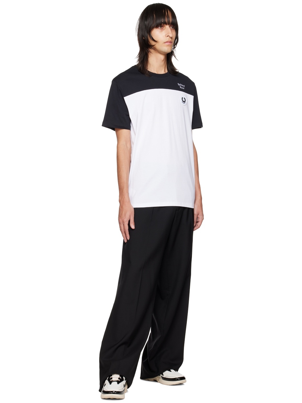 Black Fred Perry Edition Colorblocked T-Shirt - 4