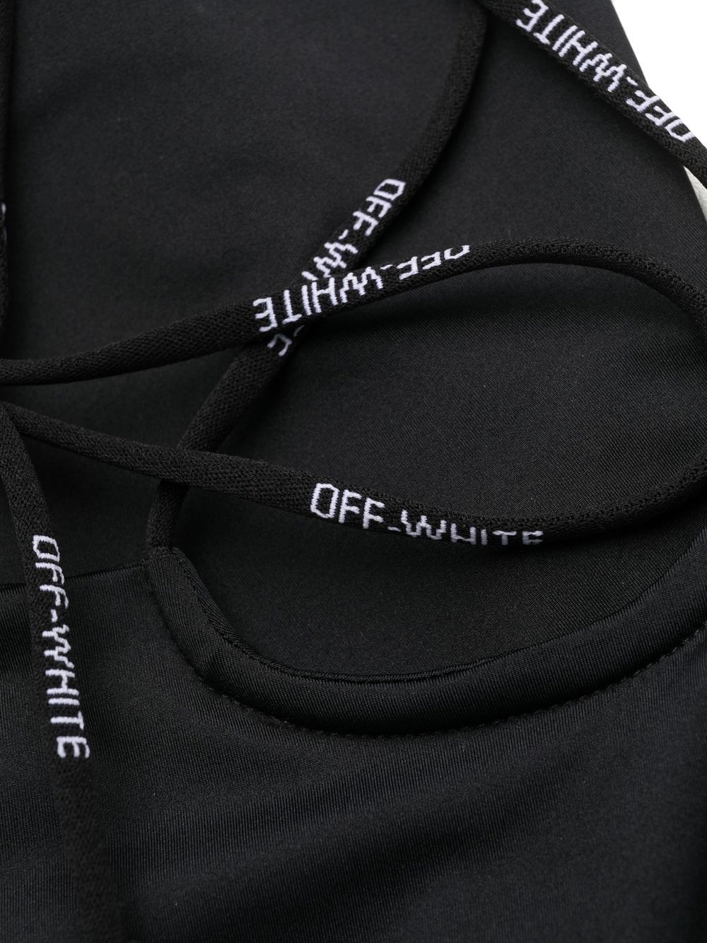 logo-print two-piece bikini - 4