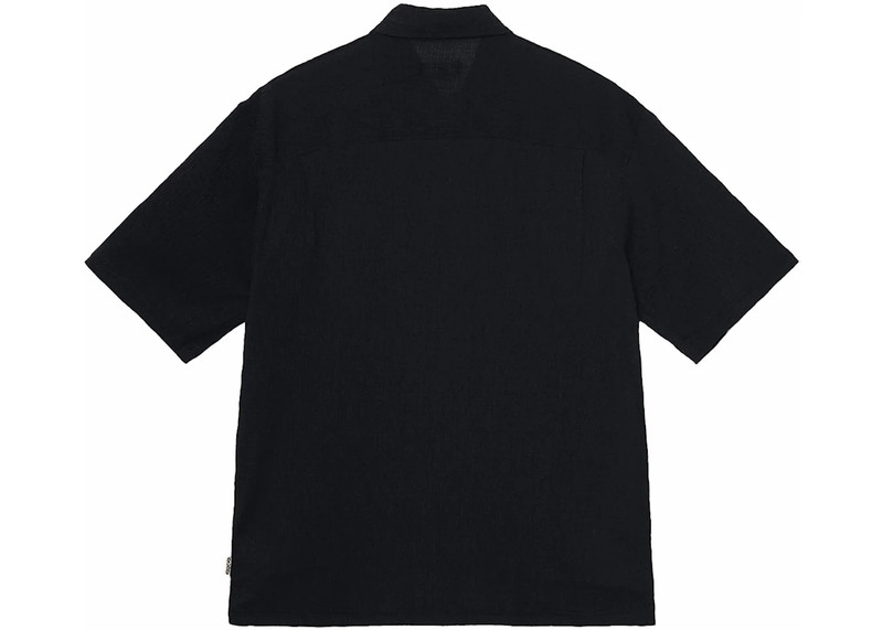 Stüssy Stussy Boxy S/S Stripe Shirt Black outlook