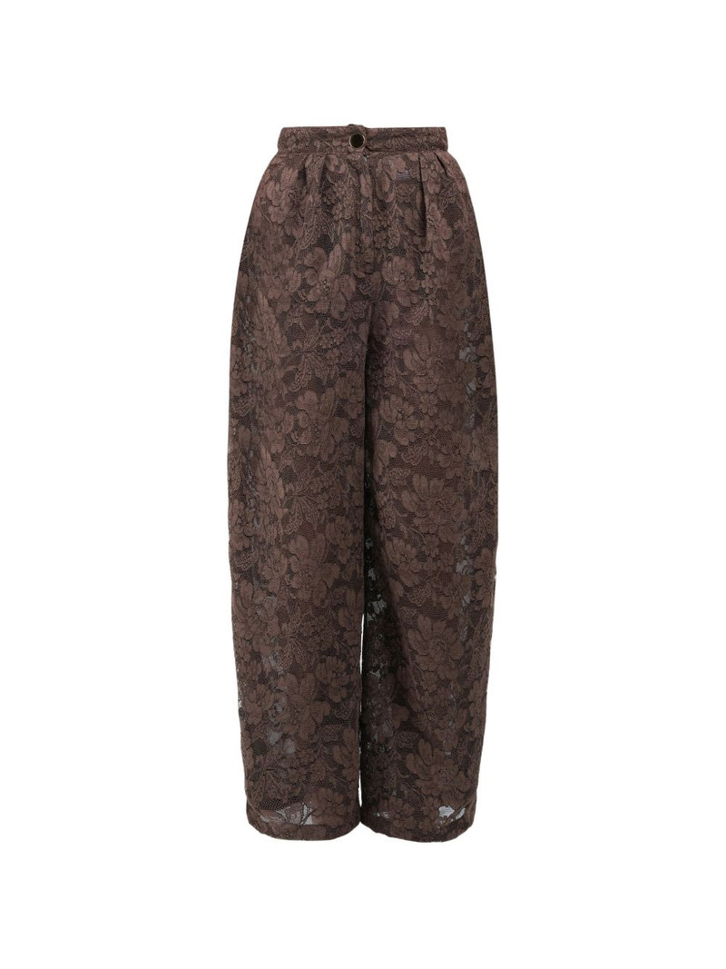 lace carrot trousers 1