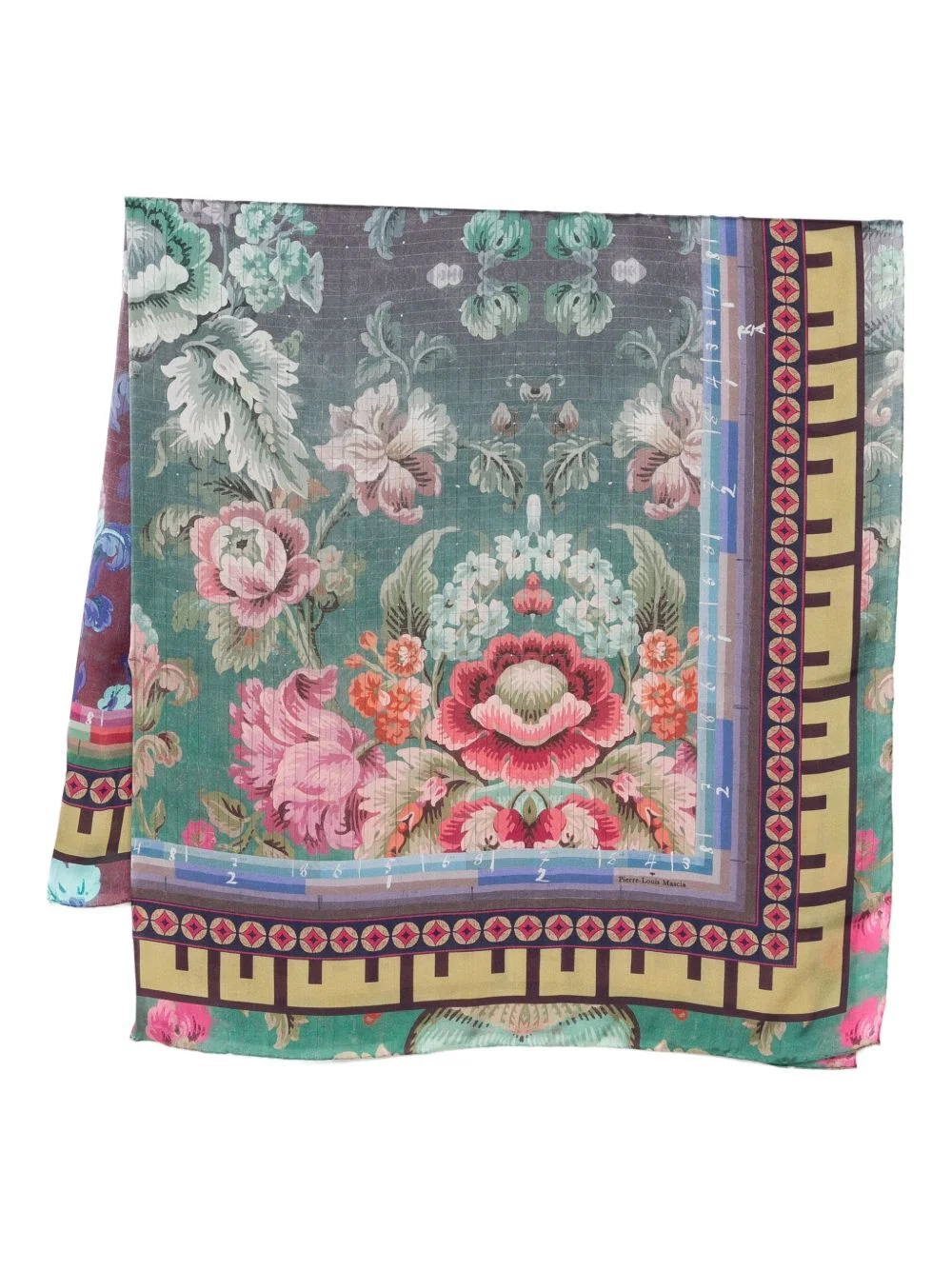 Molare floral-pattern scarf - 1