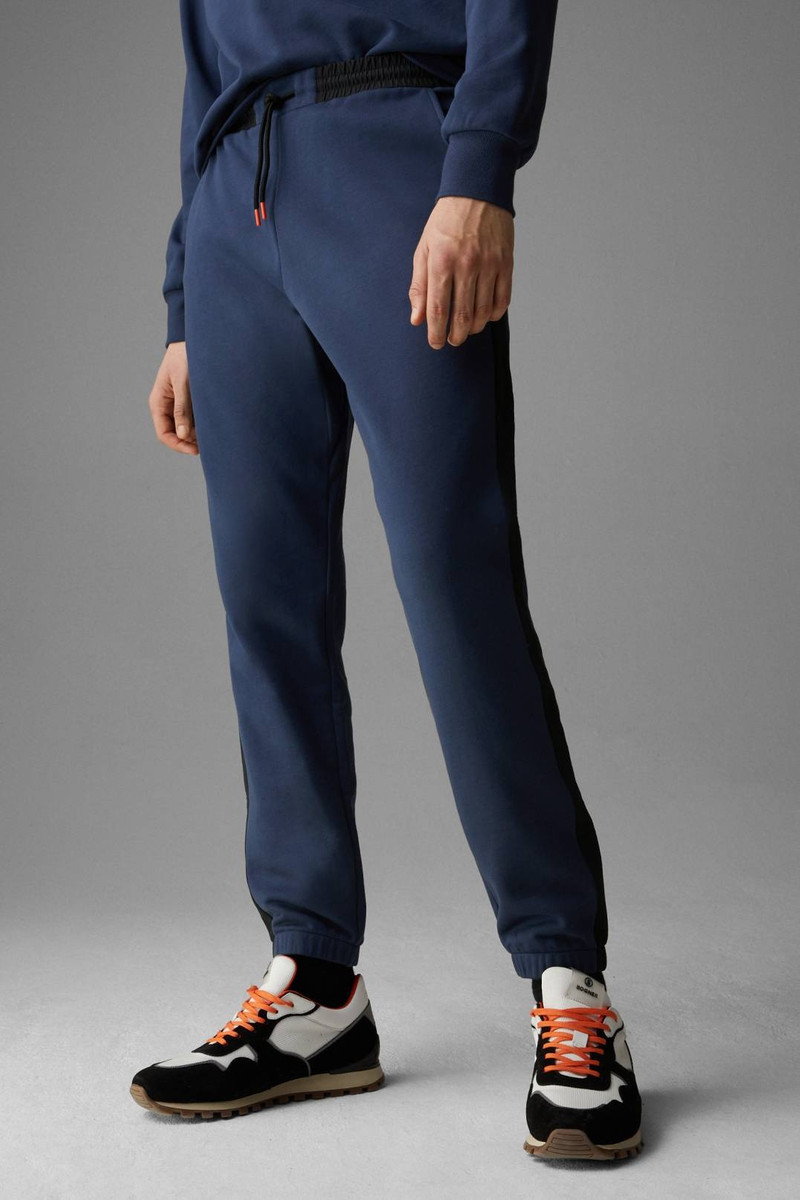 NORMAN JOGGING TROUSERS IN DARK BLUE/BLACK 2