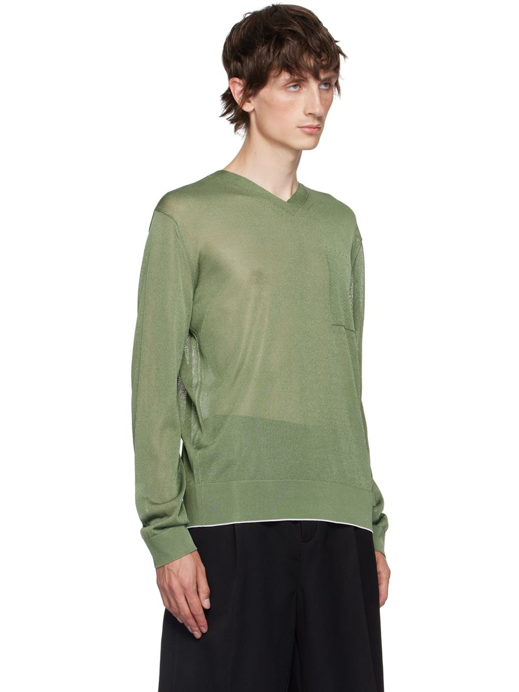 Green La Casa 'La maille Paseo' Sweater - 2