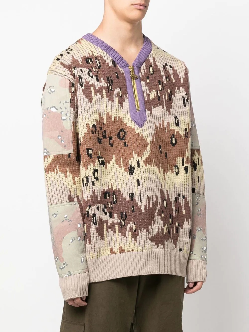 K-Amillus patterned-jacquard jumper - 3