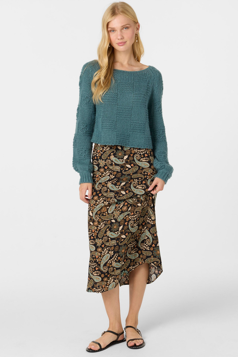 Sunni Rosalia Paisley Midi Skirt 3