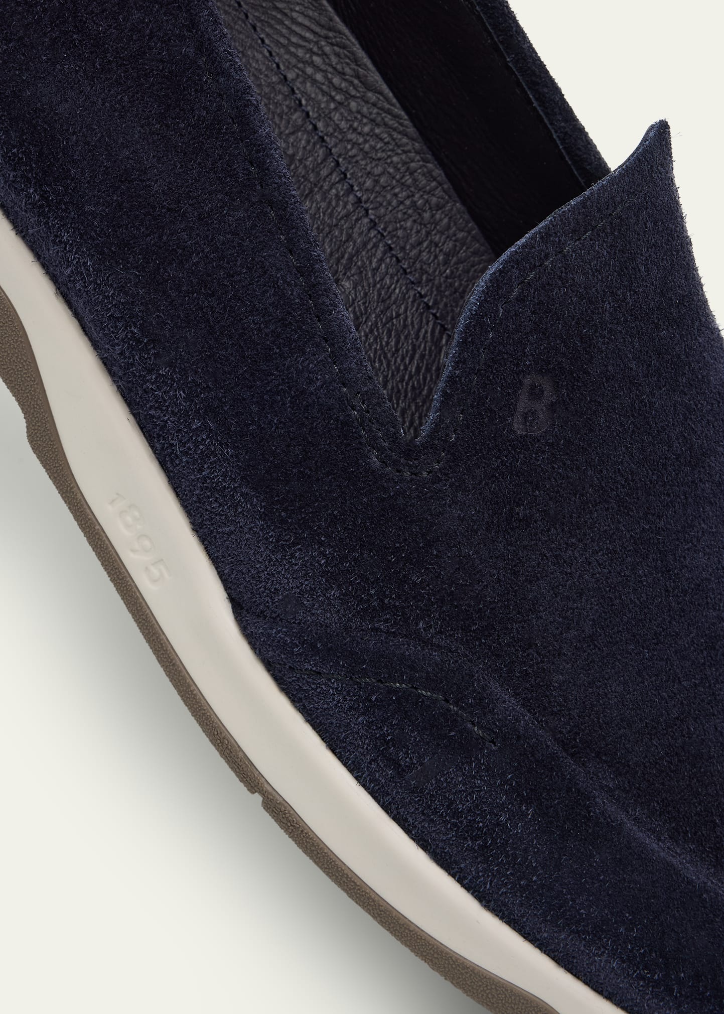 Men's Echappe Suede Slip-On Loafers - 4