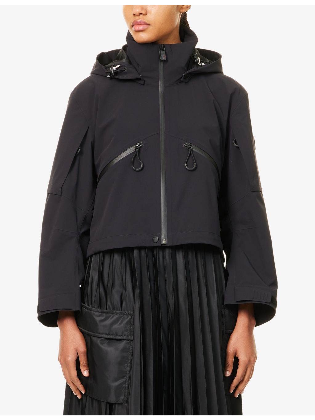 Kibira Hooded Stretch-Woven Jacket - 3