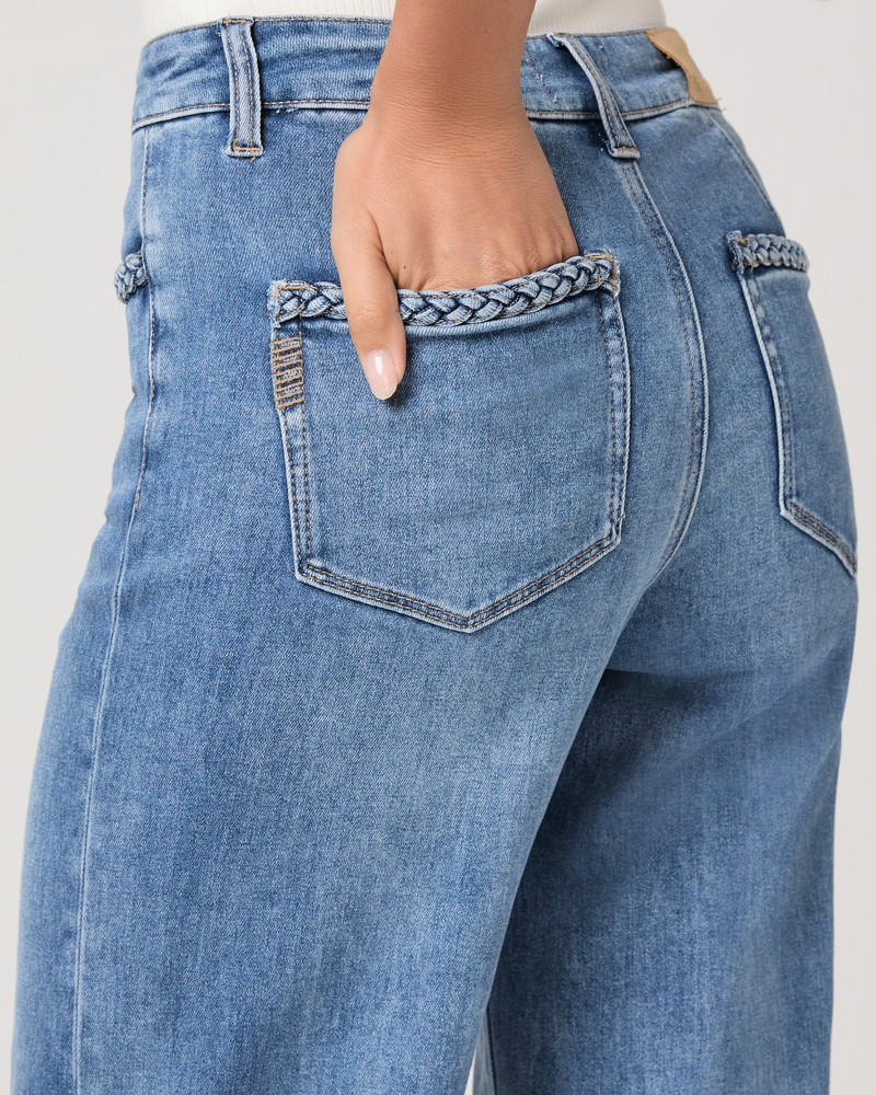 Anessa 31" Wide Leg Jean 5