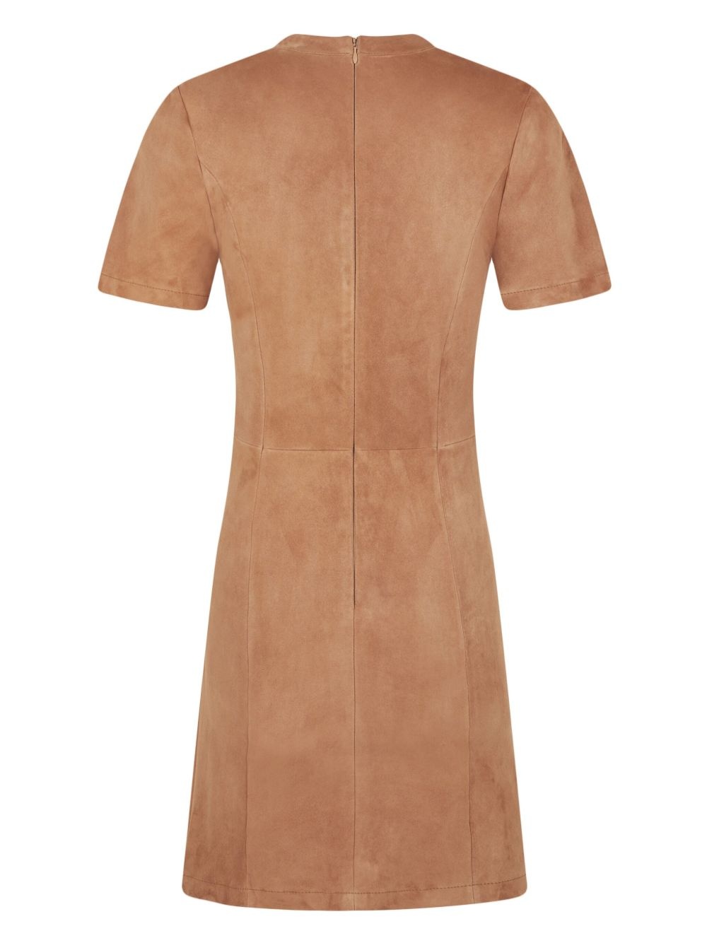 gathered mini dress - 6