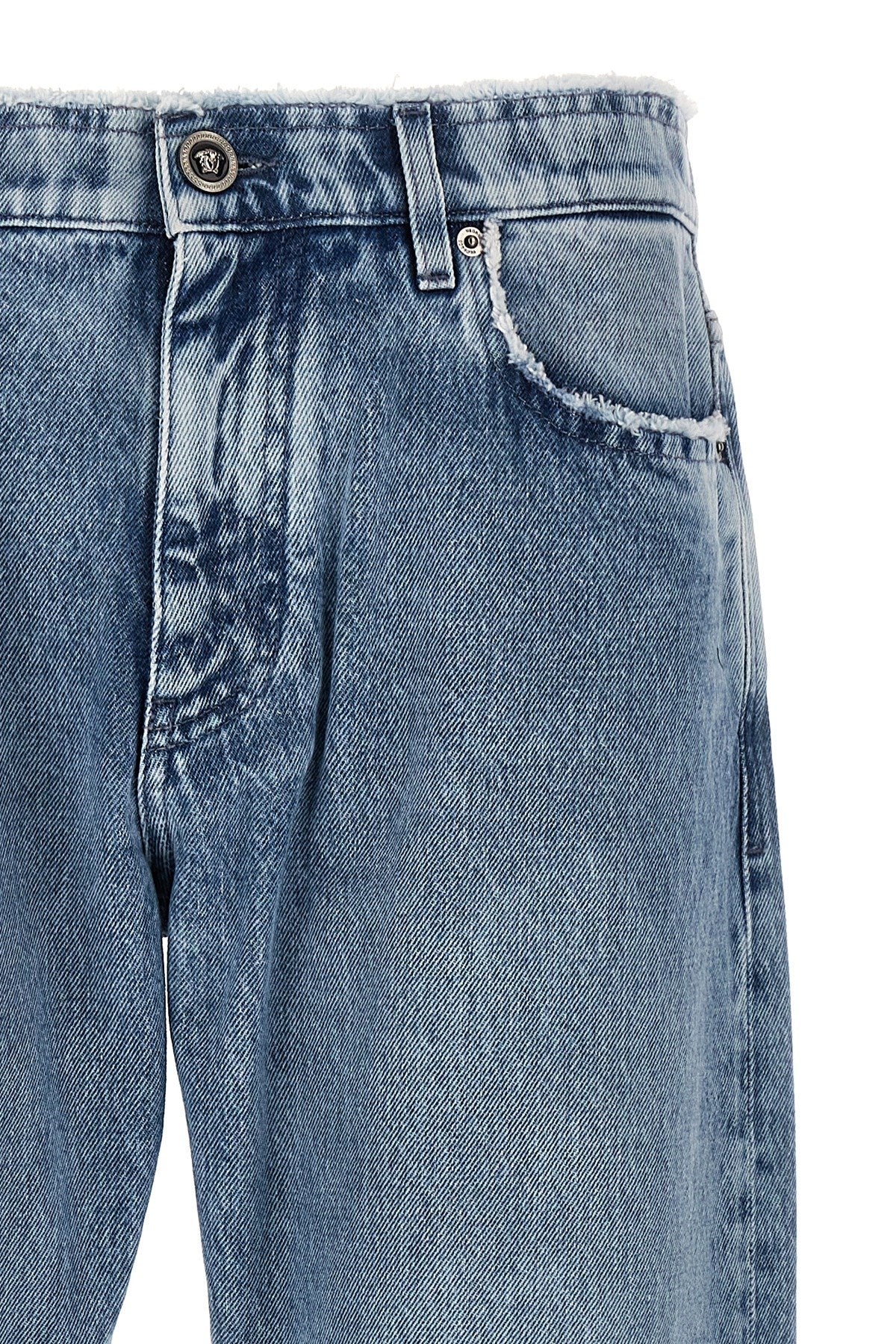 Versace Men Fringed Jeans - 3