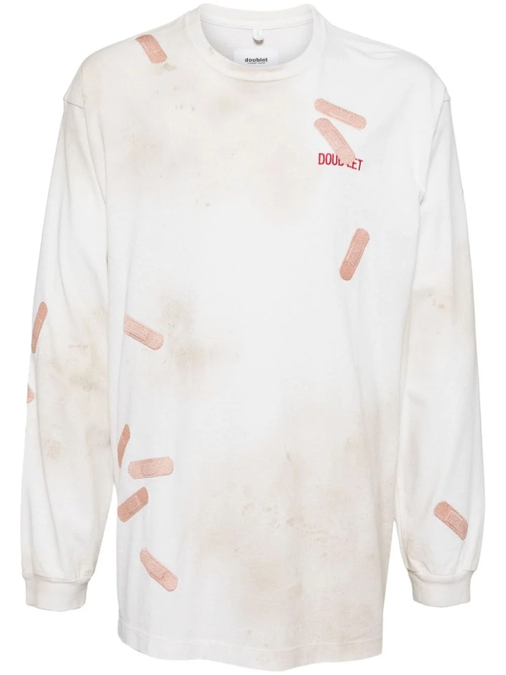 Bandage embroidery T-shirt - 1