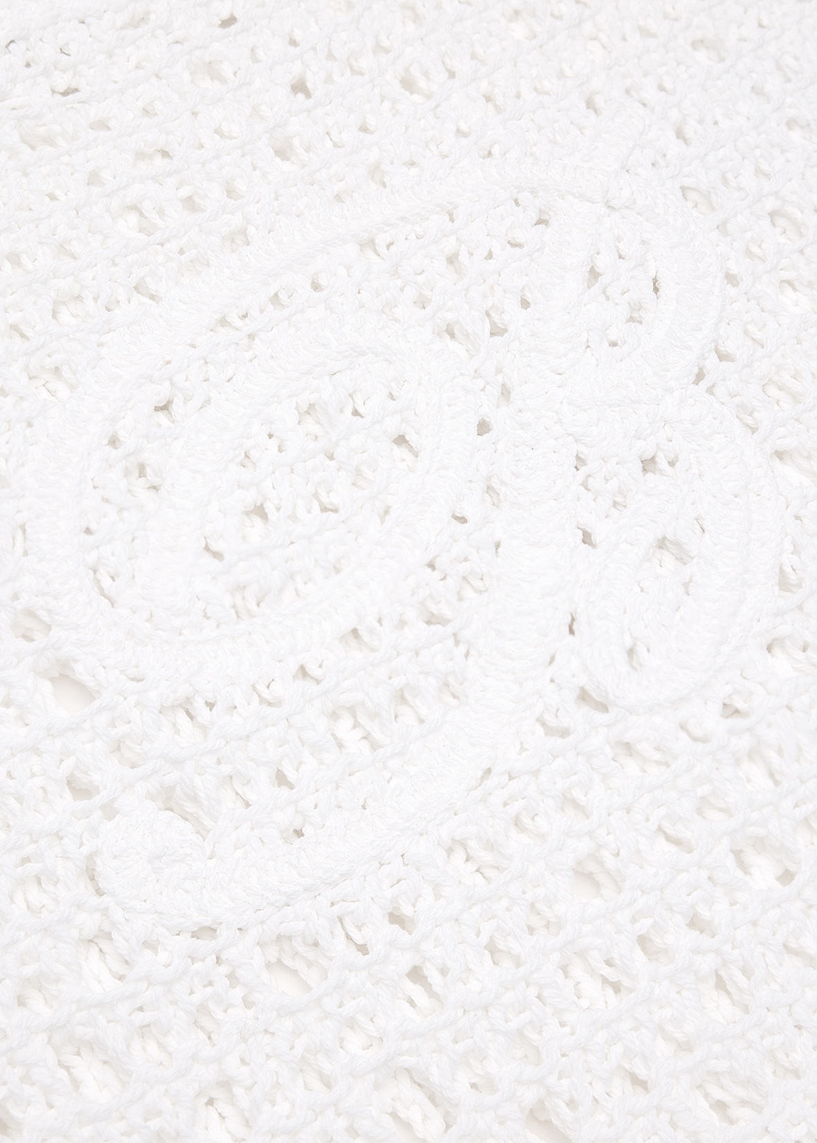 KNIT SHOPPER BAG WITH B MONOGRAM - 2