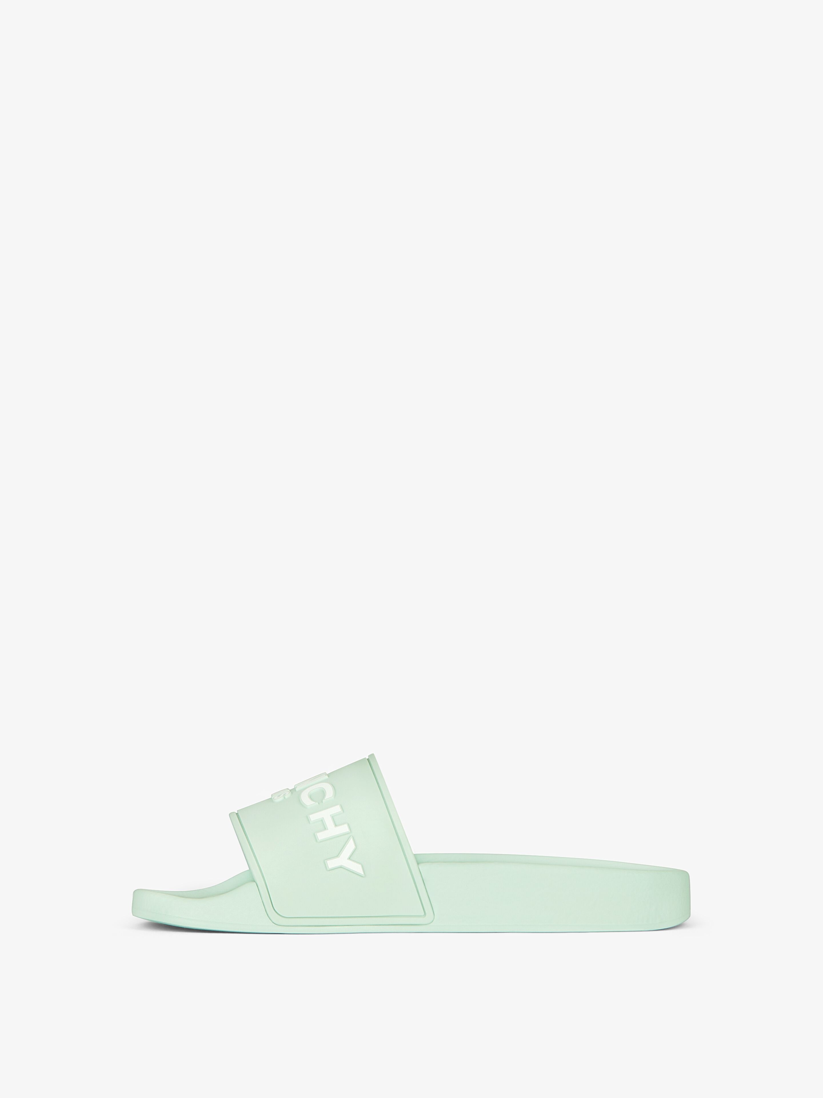 SLIDE FLAT SANDALS IN RUBBER - 3