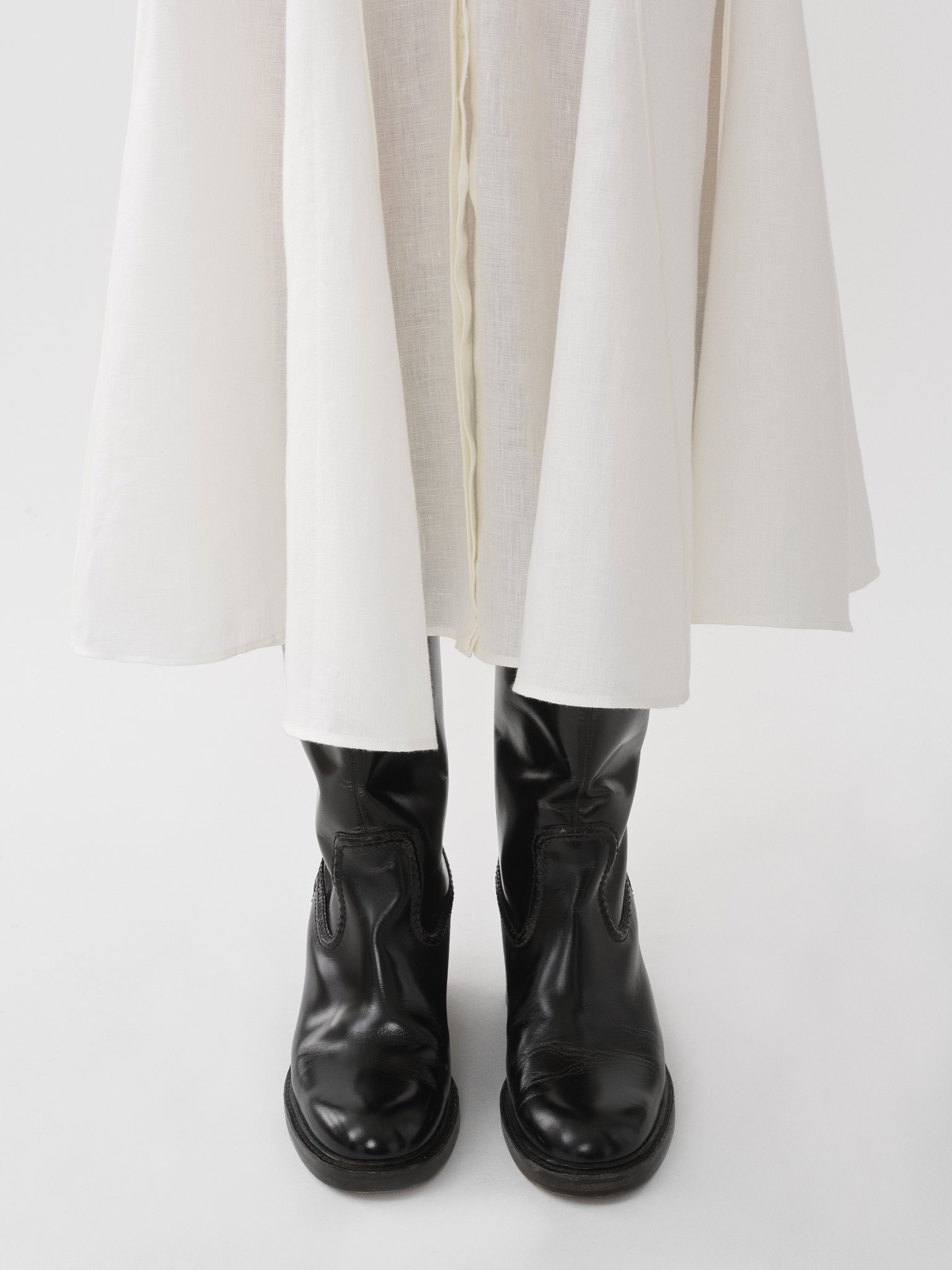 PLEATED MIDI DRESS - 7