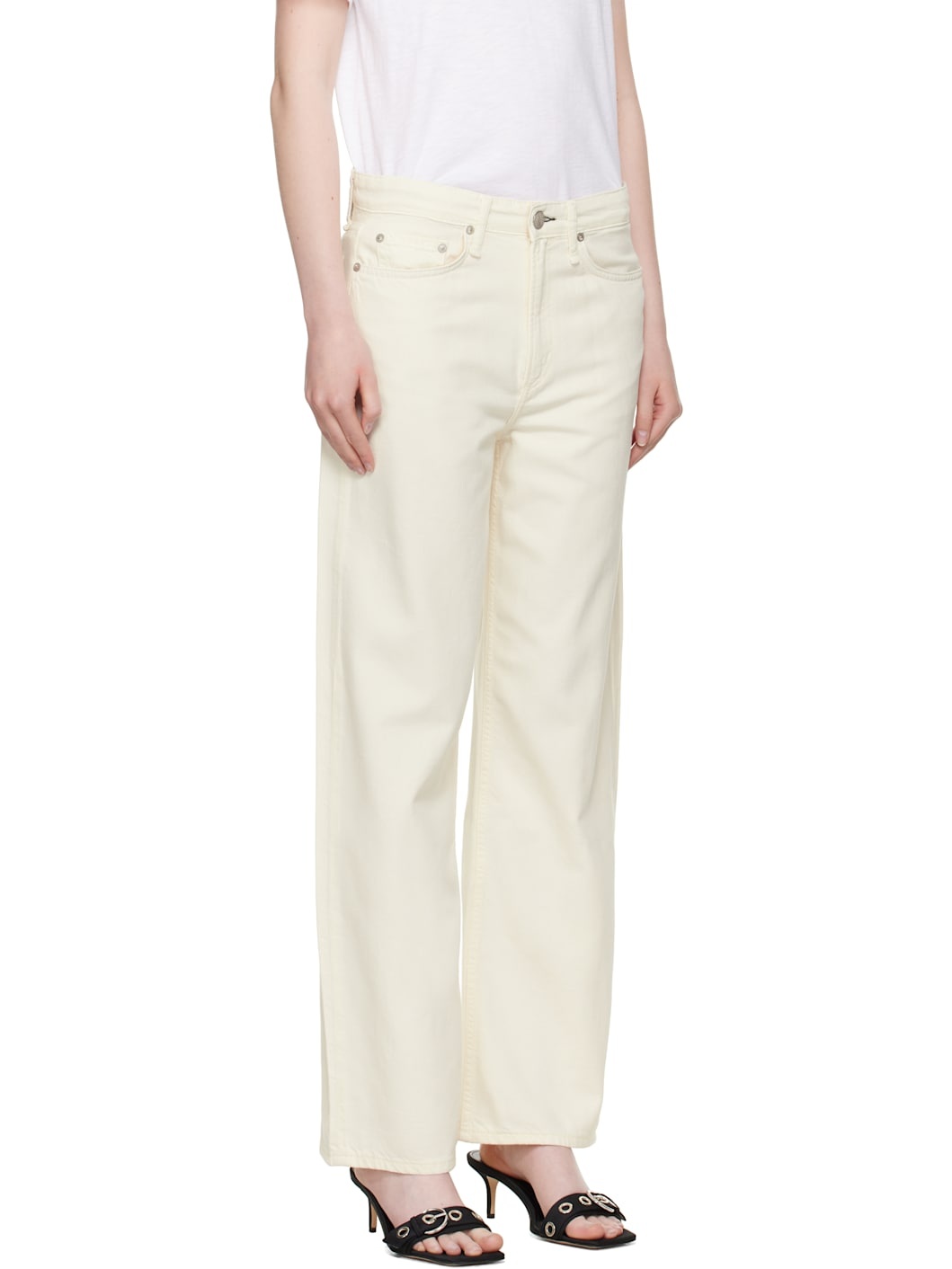Off-White Featherweight Logan Wide-Leg Jeans - 2