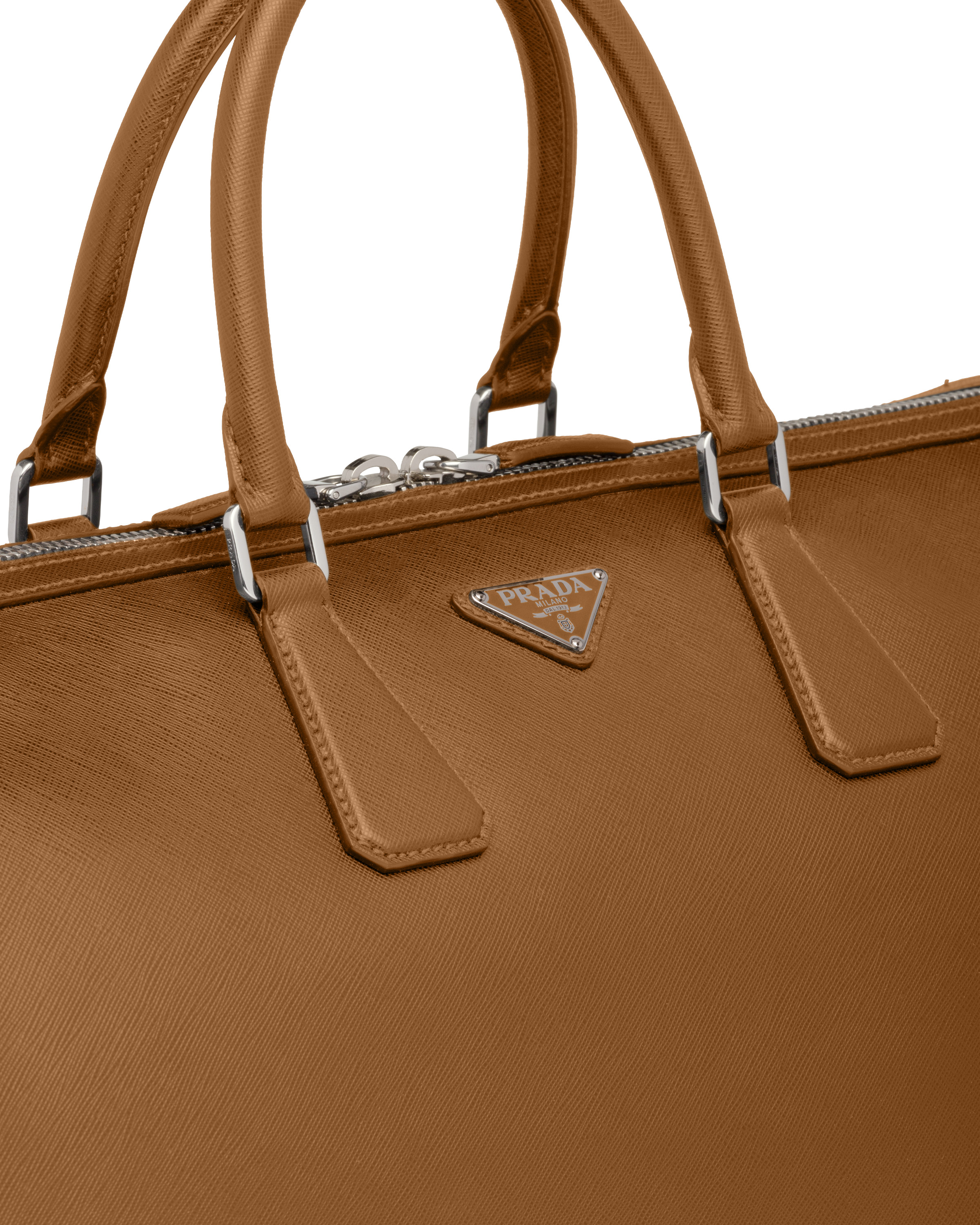 Saffiano Leather Travel Bag - 6