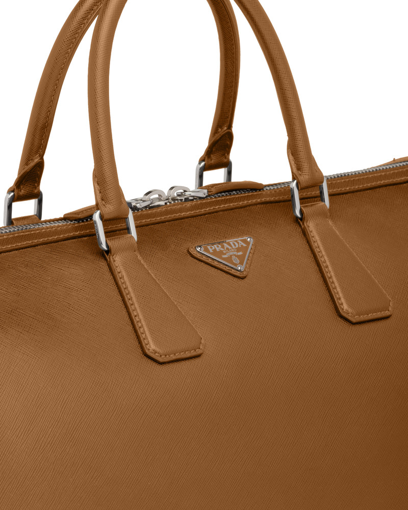 Saffiano Leather Travel Bag 6