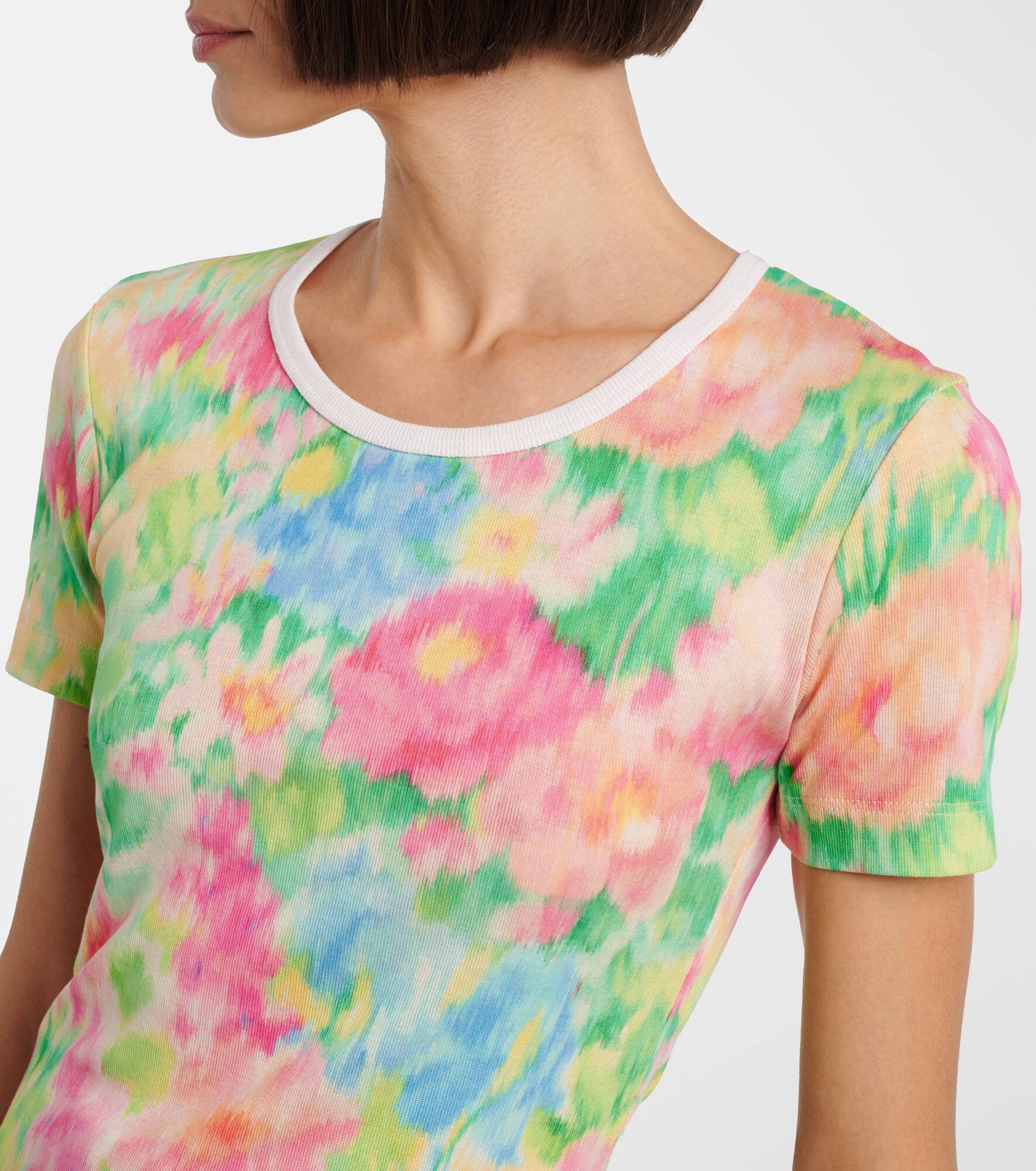 Printed cotton T-shirt - 4