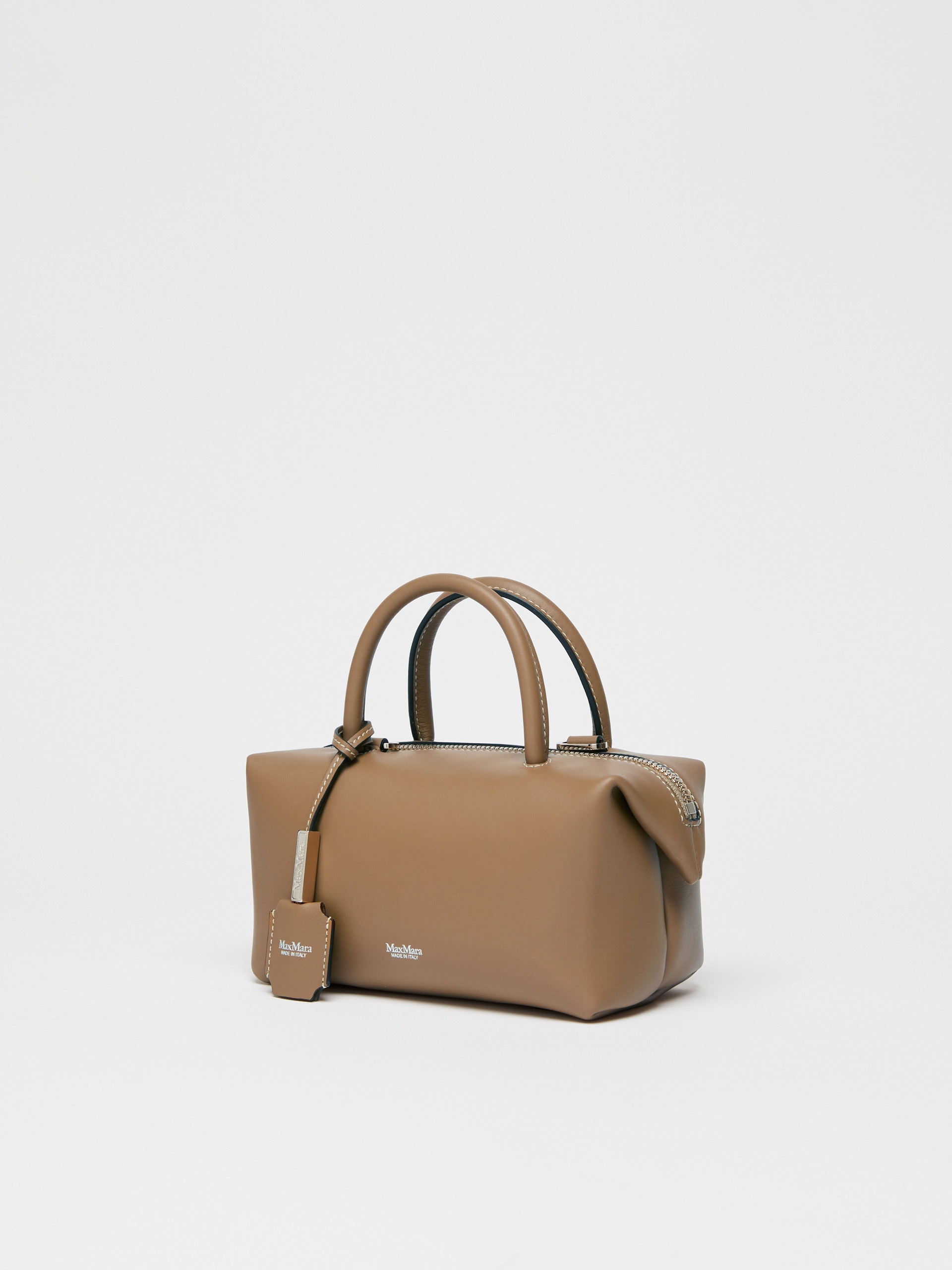 HOLDALLS Small shiny leather satchel bag - 2