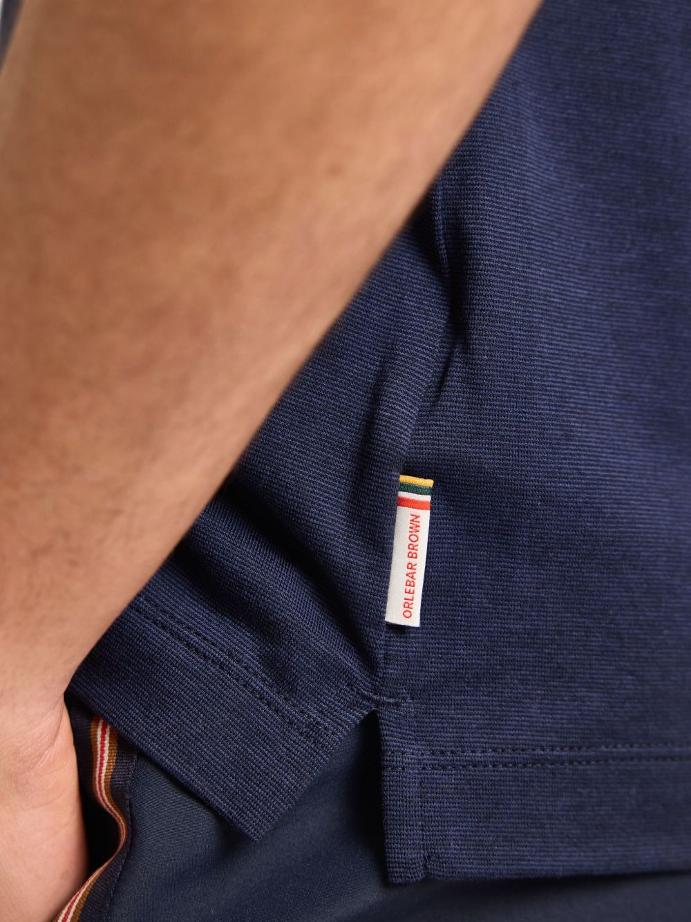 Felix stripe-tipping T-shirt - 4
