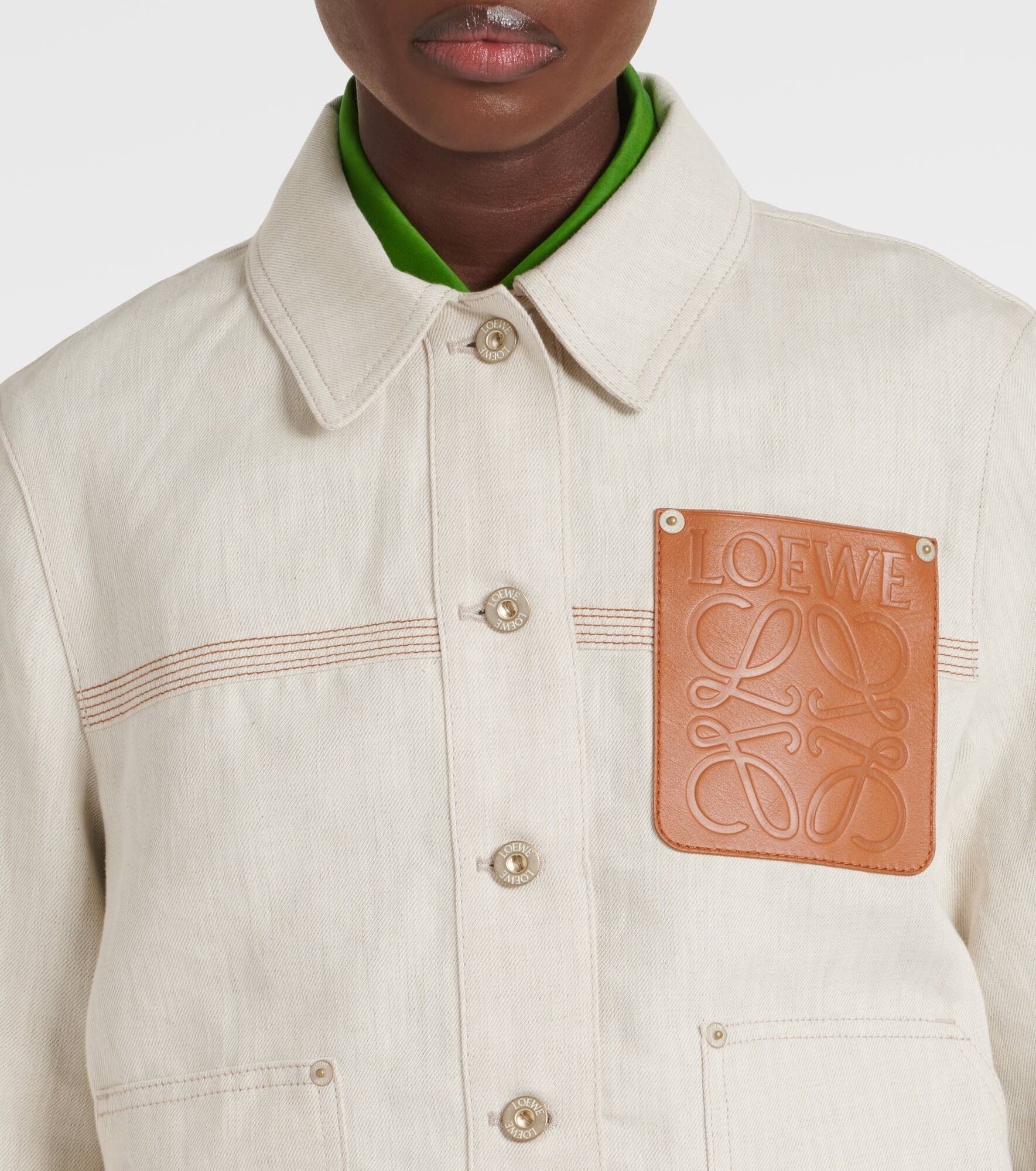Cotton and linen jacket - 4