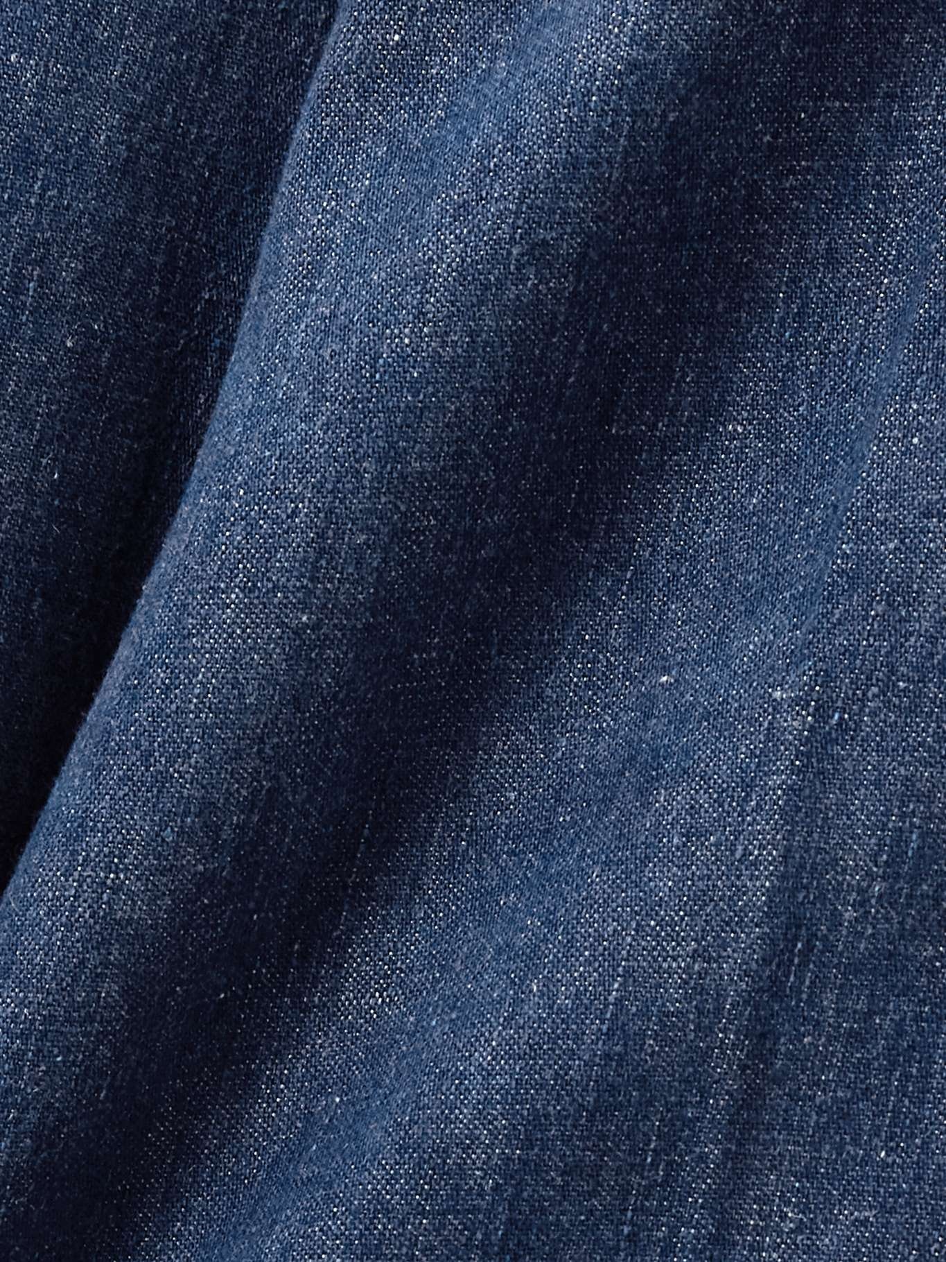 Norman belted cotton and linen-blend wide-leg pants - 4