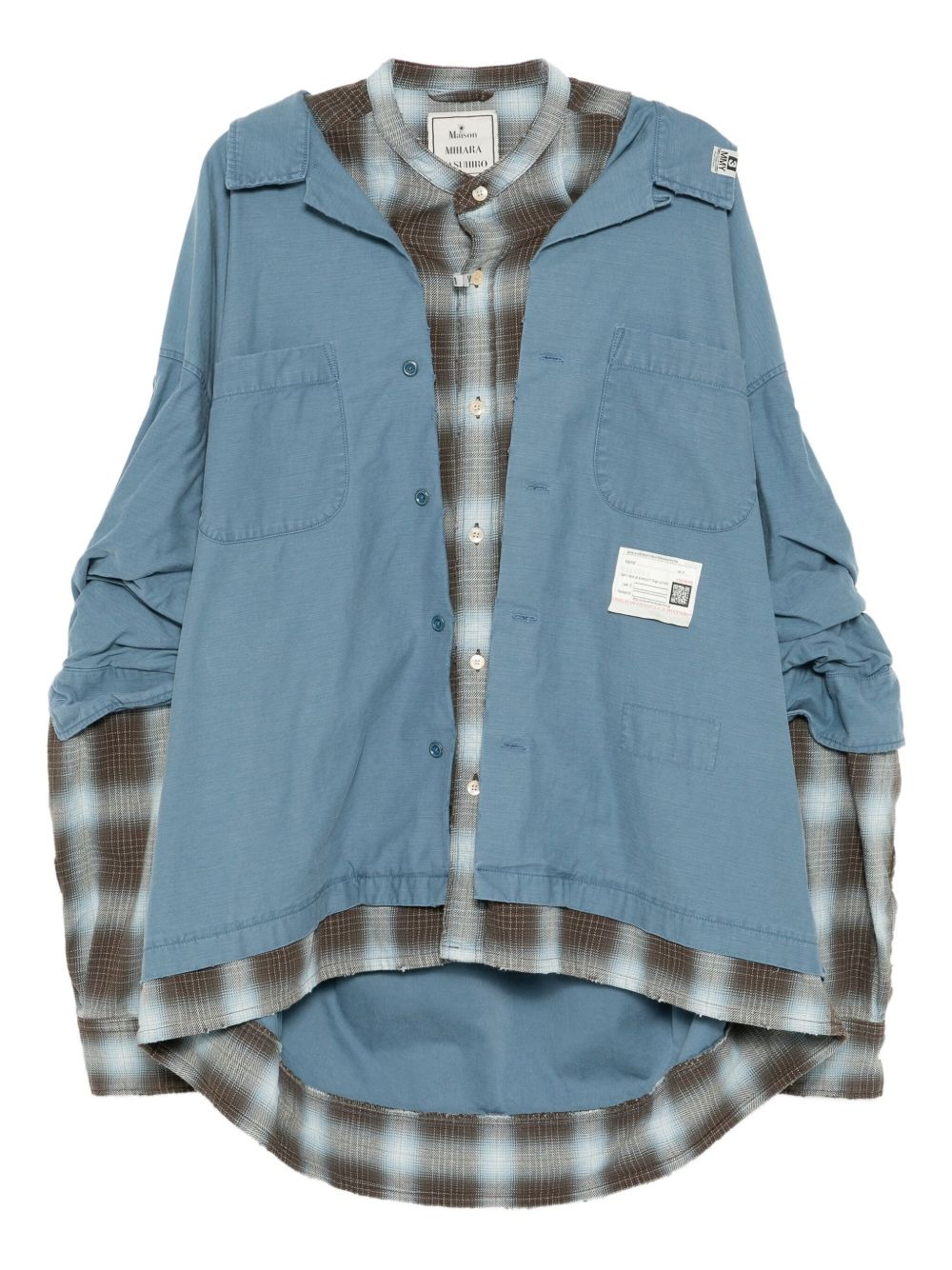 Layered Long Sleeve shirt - 1