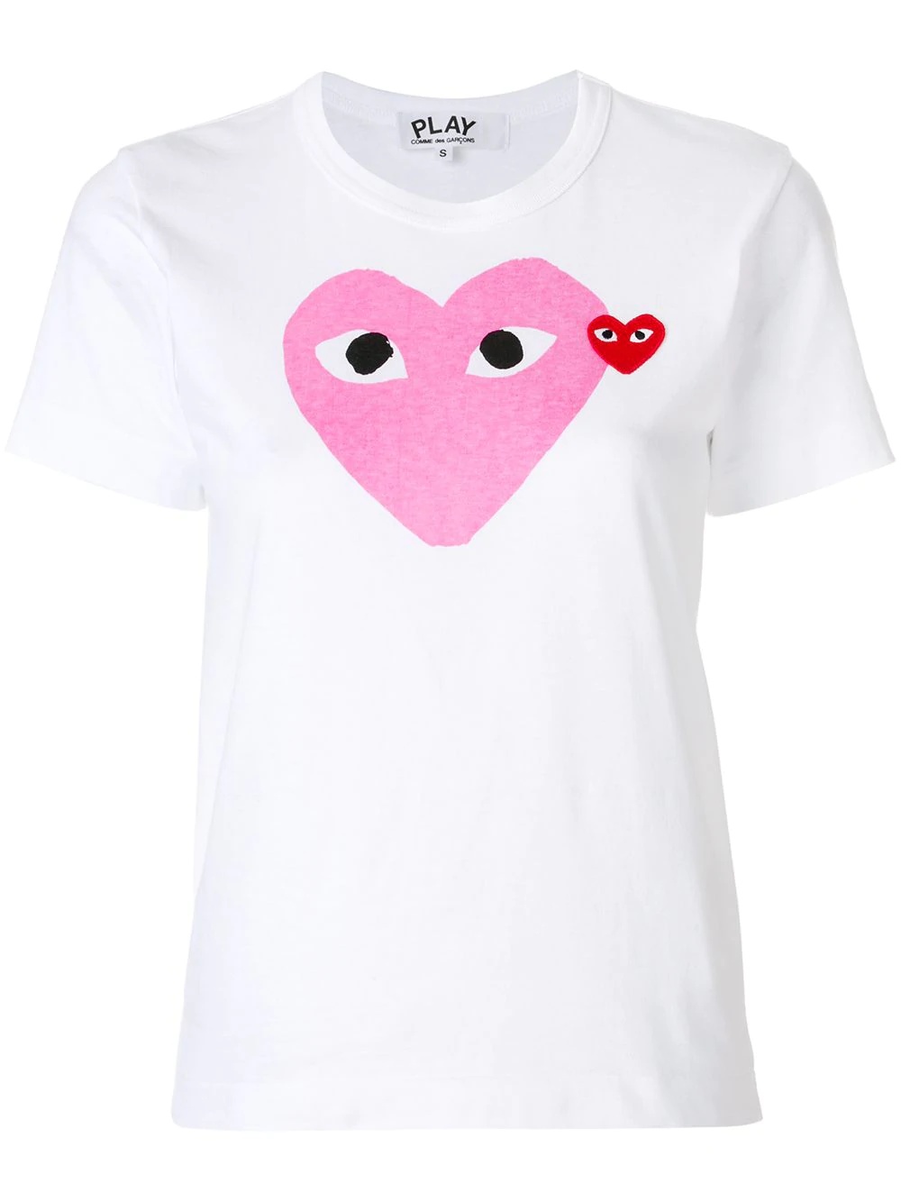 heart logo T-shirt - 1