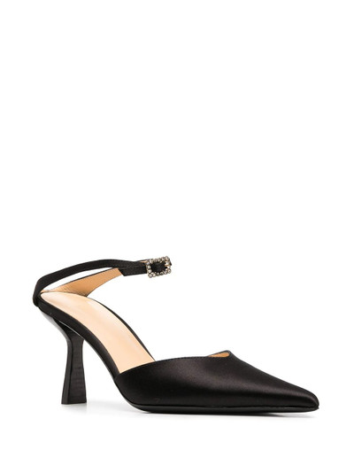 BY FAR pointed leather pumps outlook