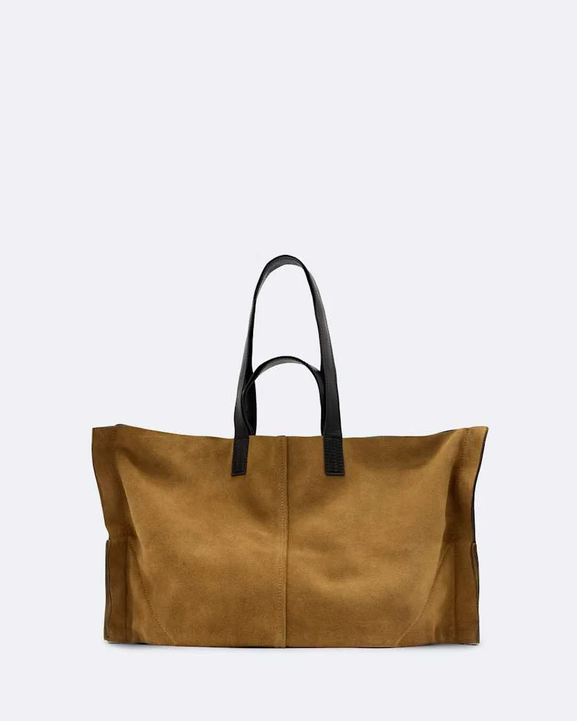 LUTECE REVERSIBLE SUEDE TOTE BAG - 1