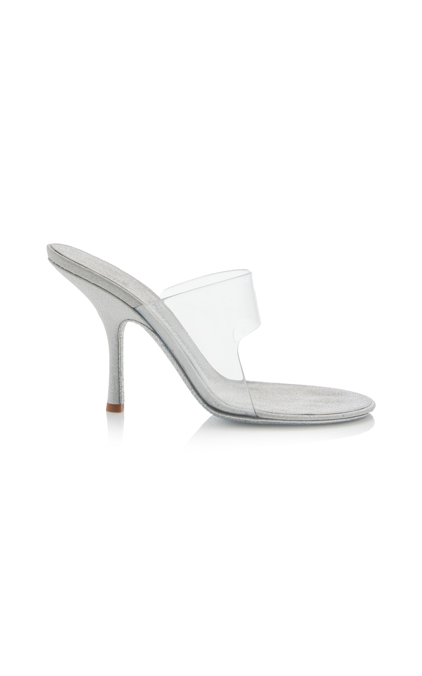 Alexander Wang Nudie Gel PVC Sandals silver | modaoperandi