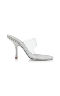 Alexander Wang Nudie Gel PVC Sandals silver | modaoperandi