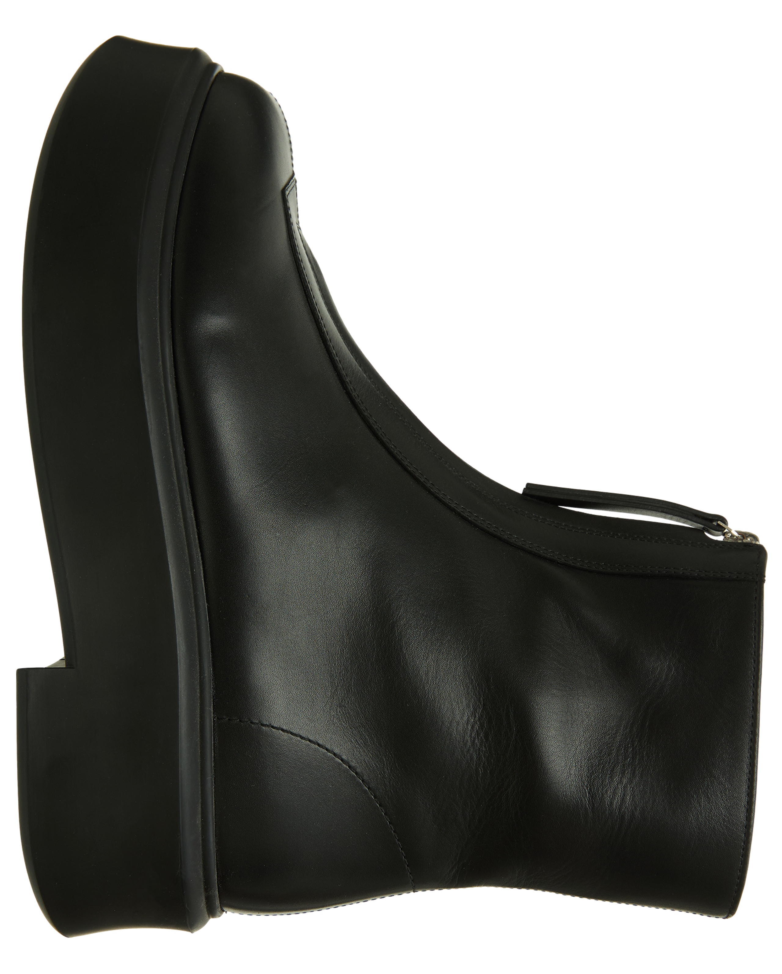 LEATHER BOOTS WITH ZIPPER - 2